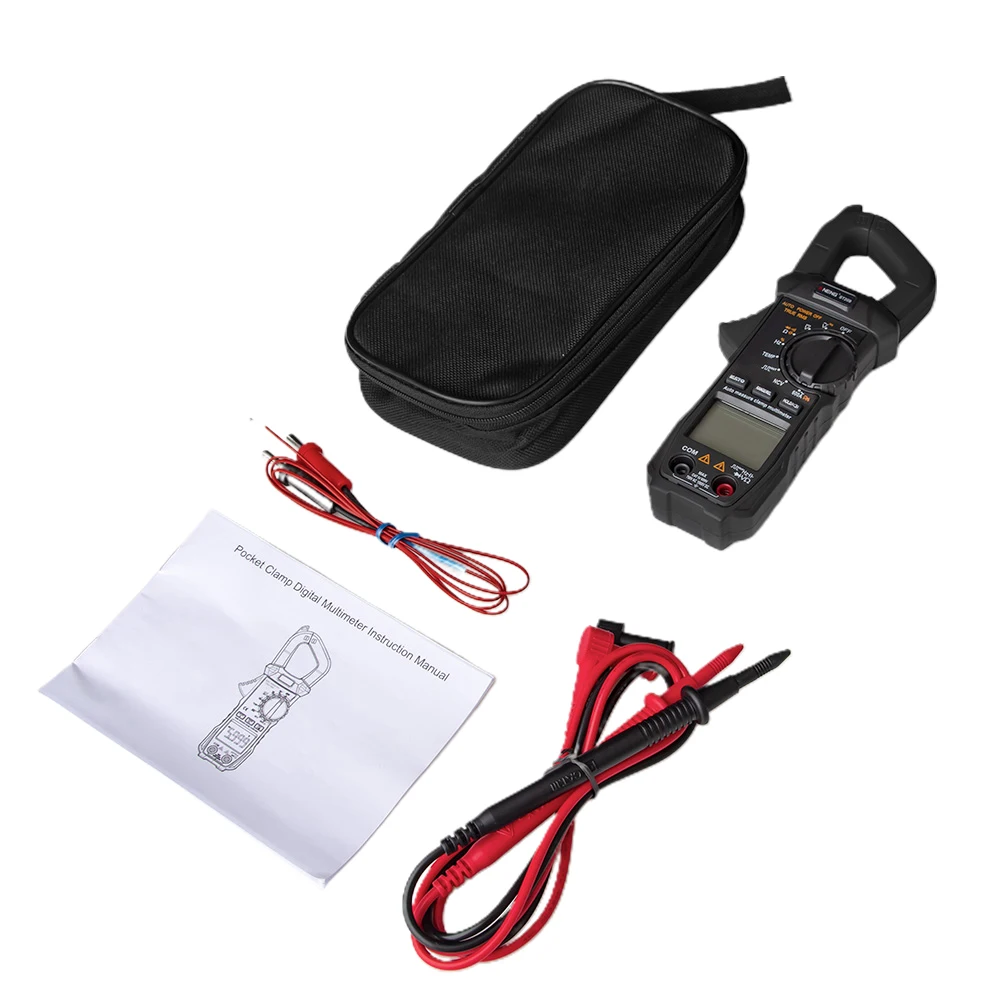 

ANENG Clamp Meter 6000 Counts True RMS Amp Digital ST209 Multimeter DC/AC Current Clamp Tester Voltmeter Auto Range Meters