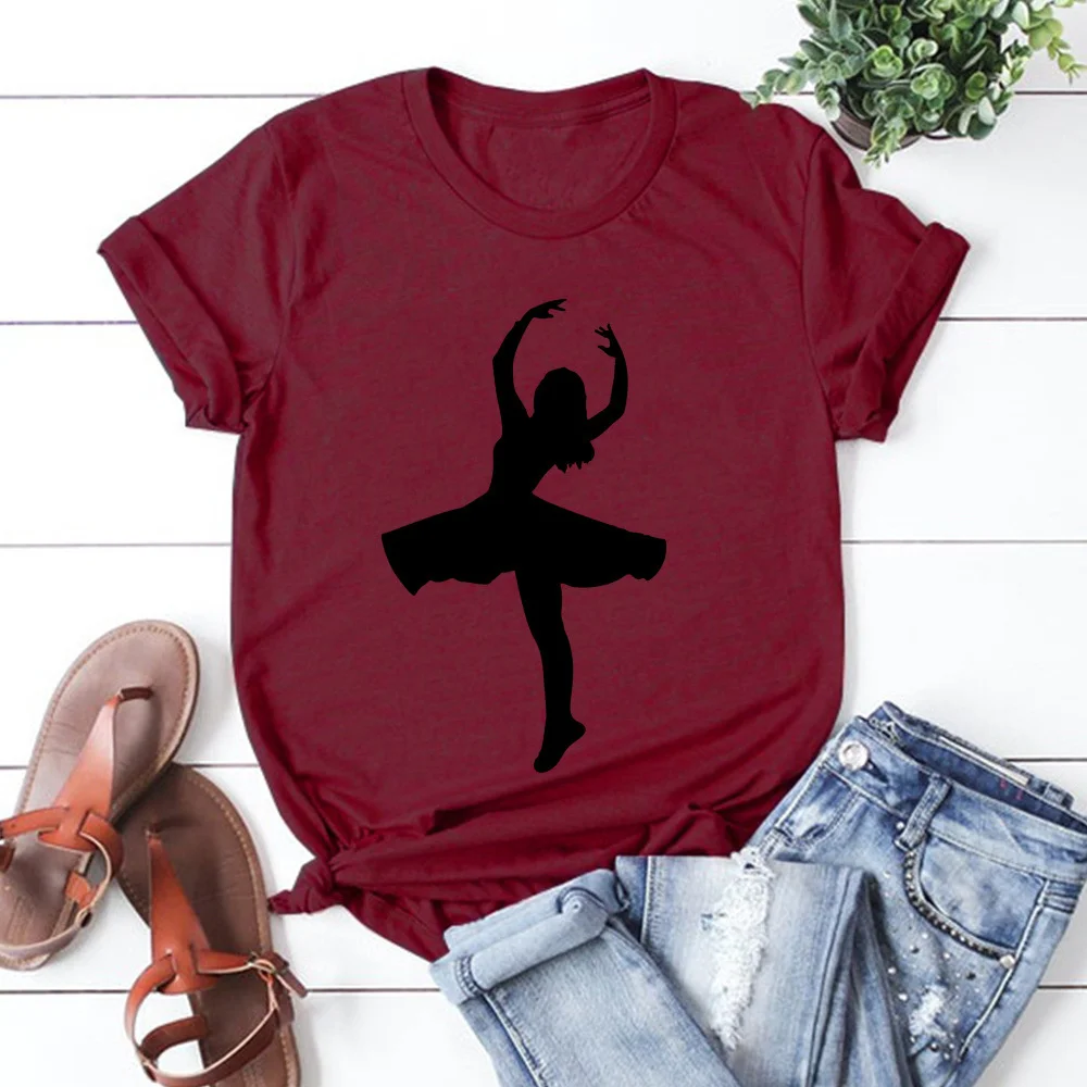 

Женская летняя футболка с коротким рукавом и принтом, TX8858