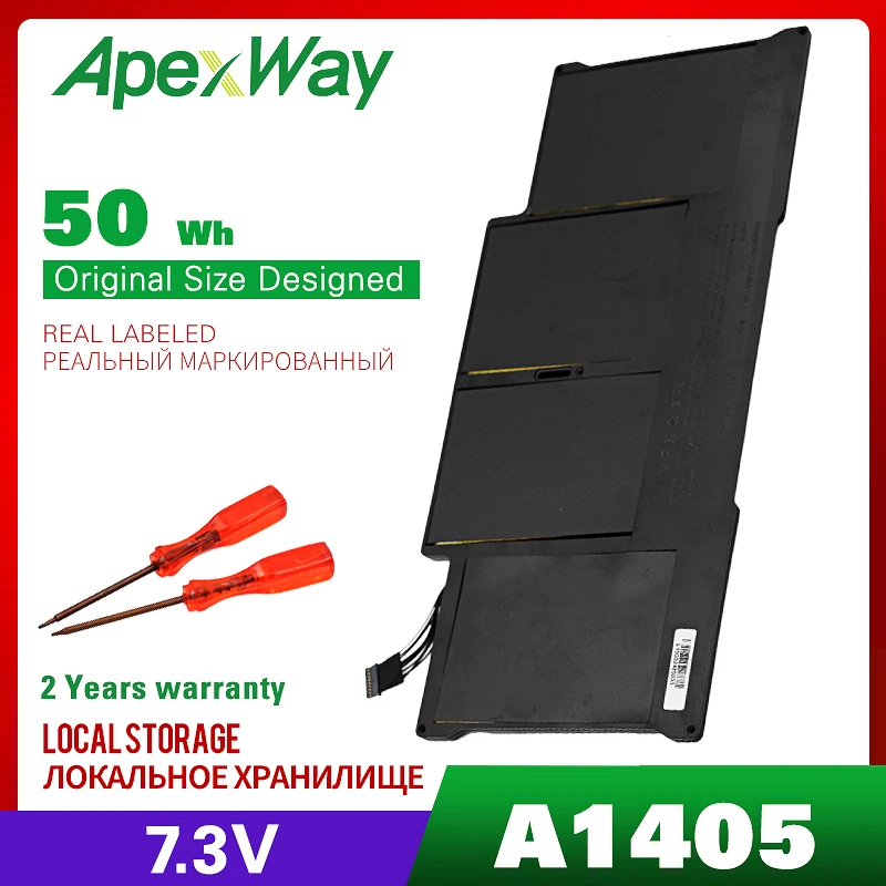Аккумулятор A1466 для Apple Macbook Air 7 3 В 50 Вт/ч A1369 2011 13 дюйма 2012 A1405 MC503 MC504 MC504FOR|battery