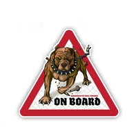 creative animal funny pit bull dog car stickers dog on board decals pet dog decal dog warning sign funny stickers pvc1211cm