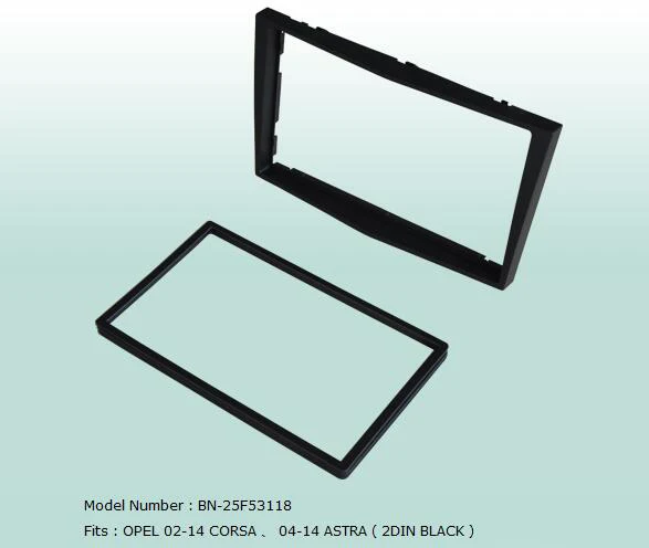 Автомагнитола Fascias 2 Din с рамкой для Opel Corsa 2002 2003 ~ 2014 Astra 2004 2005 2014|dash kit|car fasciacar radio fascia