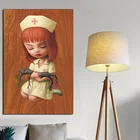 Картина на холсте с изображением медсестры Райдена, современный постер для украшения гостиной, украшение на стену, живопись маслом