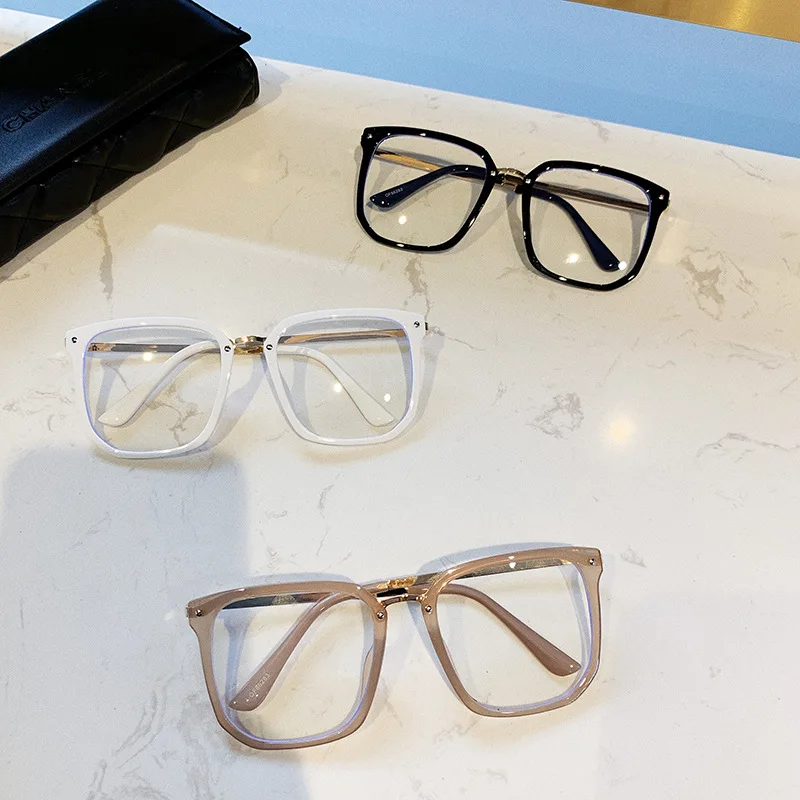 VWKTUUN оправа для очков квадратные оправы женщин и мужчин Крупногабаритные при