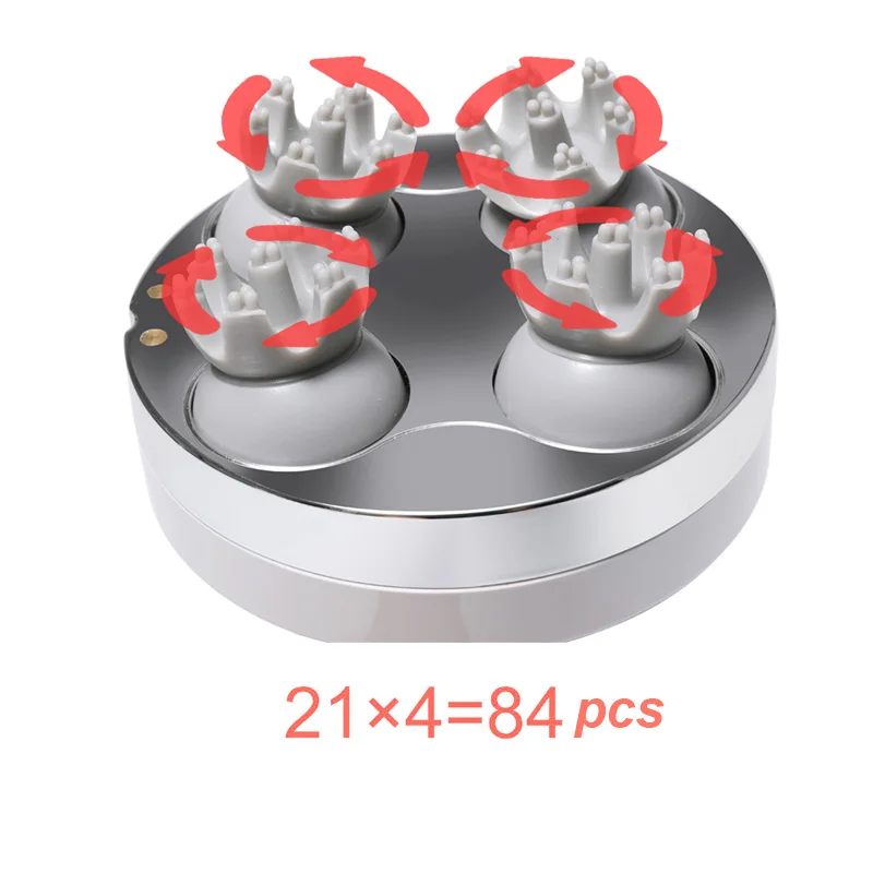 VOCCVIEN Электрический массаж головы Инструмент Водонепроницаемый массажер для 3D