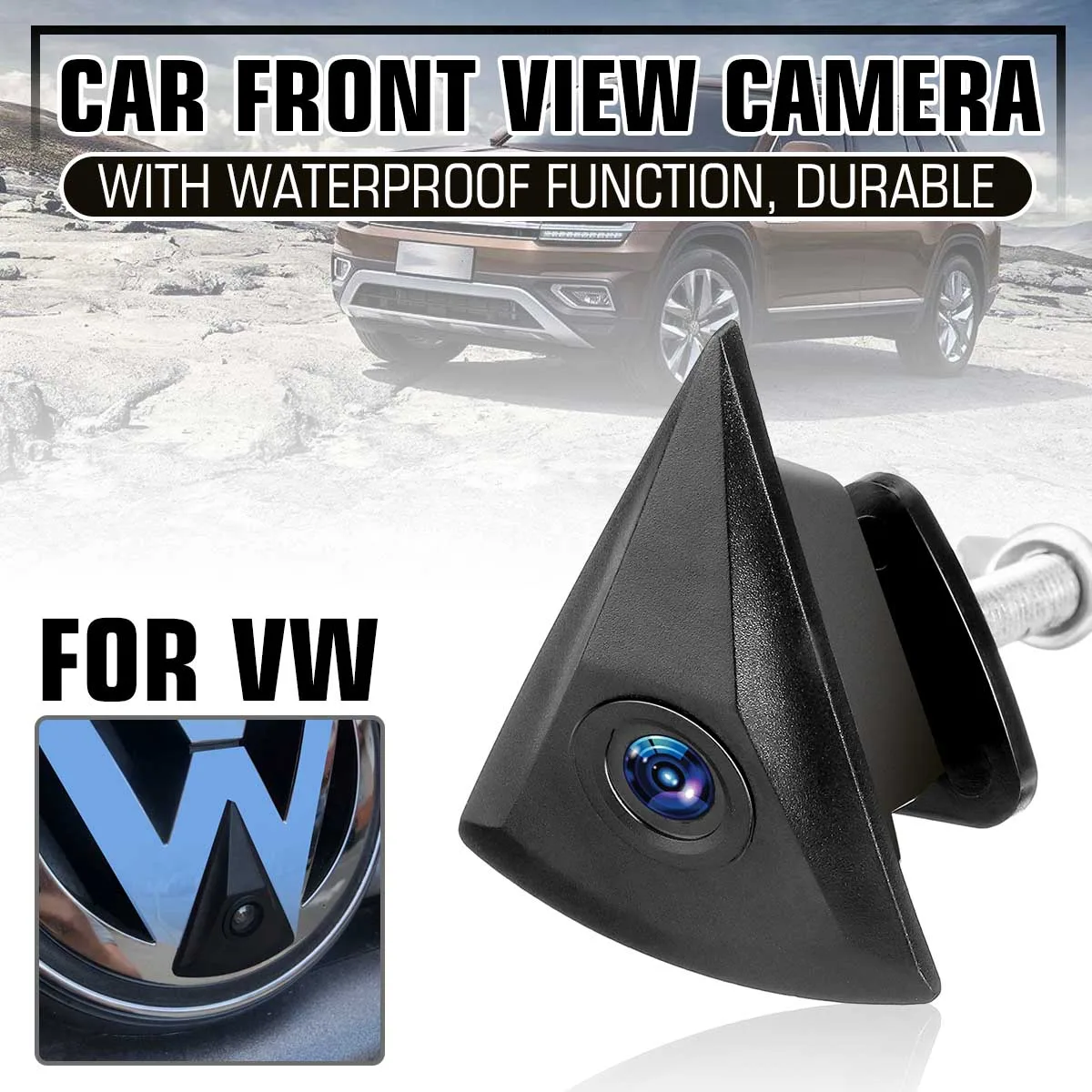 

Car Front View Camera for Volkswagen GOLF Jetta Touareg Passat Polo Tiguan Bora Waterproof Logo Embedded For VW Sedan Beetle T5