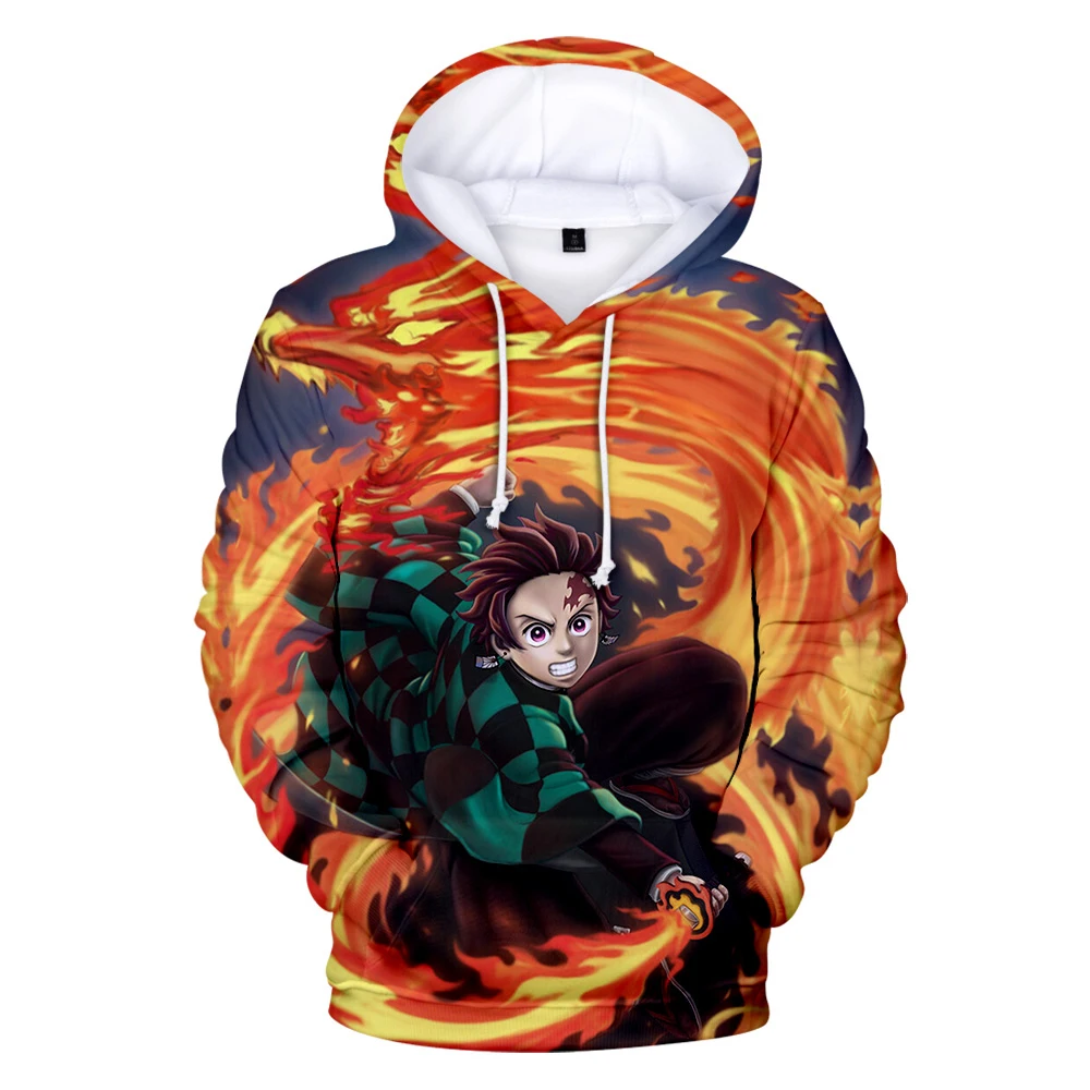 

Personality Mix-Up Hoodie Demon Slayer: Kimetsu no Yaiba Sweatshirt Adult/Child Size Hoodies High Quality Kids Clothing