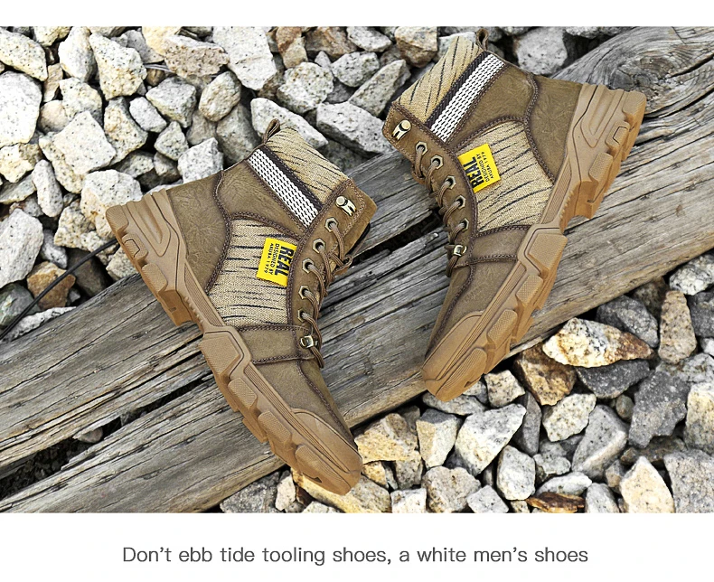 Weideng Plus Size 37-45 Genuine Leather Warm Boots Men Casual Winter Outdoor Women Snow Shoes High Quality Lace Up Soft Non Slip
