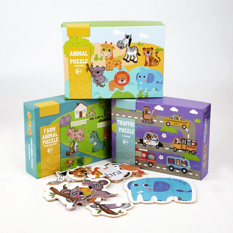 

Детские развивающие игрушки большой piece matching головоломка для маленьких раннее образование игрушки куртка из искусственной кожи для мальчи...