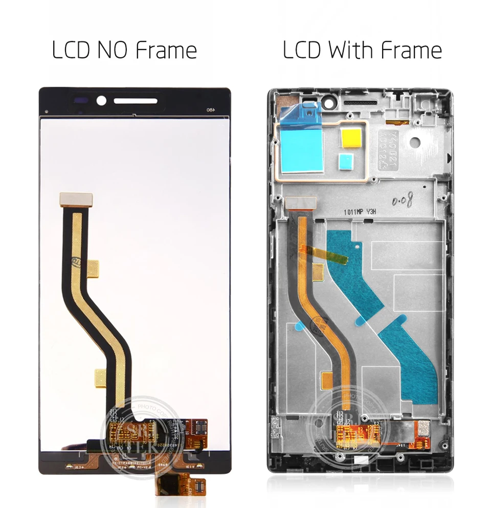 SRJTEK для lenovo Vibe X2 ЖК-дисплей для lenovo Vibe X2 сенсорный экран дигитайзер для Vibe X2 Дисплей с рамкой для lenovo Vibe X2 стекло
