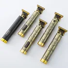 Беспроводная Машинка для стрижки волос T9, Бритва для мужчин, триммер для бороды и усов, перезаряжаемая профессиональная машинка для стрижки волос