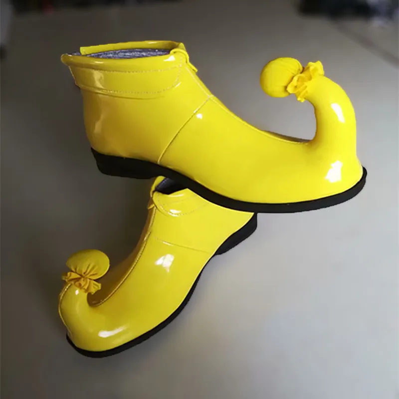 

Джокер обувь для взрослых Забавный маскарад Косплей вечерние клоунские сапоги Хэллоуин Карнавал сценическая обувь реквизит