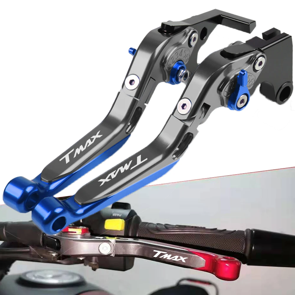 For Yamaha T-MAX TMAX 500 2001-2018 530 2012 2013 2014 2015 2016 2017 Motorcycle Grips Handle Brake Clutch Levers | Автомобили и