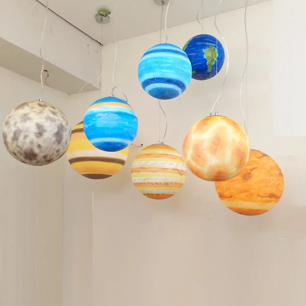 

Modern Round Moon&Sun Pendant Lights Kid's Room Lighting Child Bedroom Lamps Hanging Fixtures Lustre Lamparas