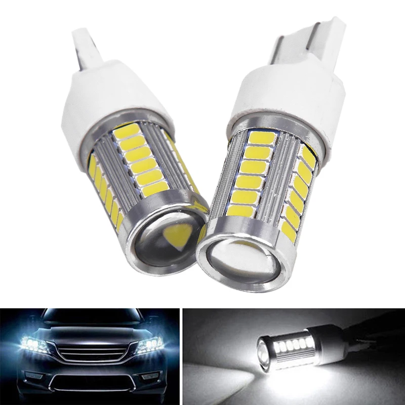 

2 шт. светодиодный светодиодные лампы 6000K Canbus T20 7443 7440 33SMD