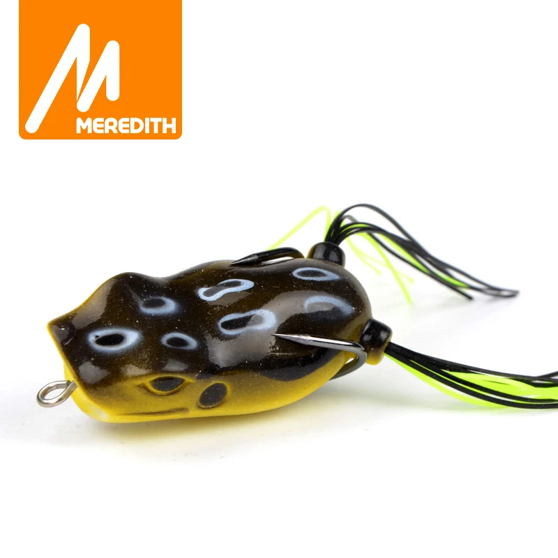 MEREDITH Popper Frog 11 7 г 5 3 см мягкие приманки для ловли окуня|soft baits|lure soft baitfrog lure |