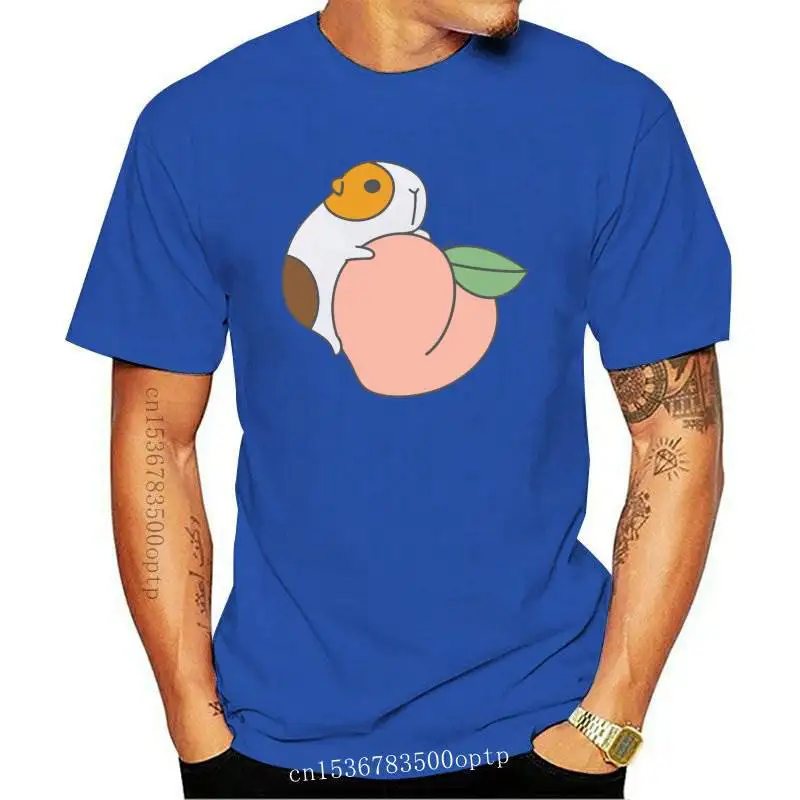 

New Maycaur Funny Women T-shirt Cartoon Peach Printing Female T Shirt Cartoon Tshirt Harajuku Fashion O-Neck Tops Tees Femme Clo