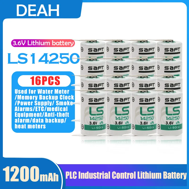 16 шт./лот новый оригинальный САФТ v образной КРЕПЕЖНОЙ ПЛАСТИНОЙ LS 14250 LS14250 3 6 V 1/2 АА