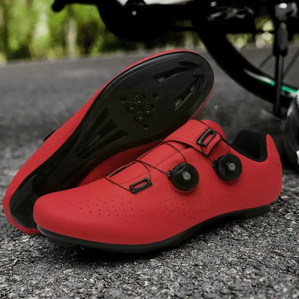 

Cycling Shoes Mtb Spd Cleat Self-locking Mountain Bike Men's Footwear Bicycle Flat Sneakers Breathable Shoes Cycling Road O3K2