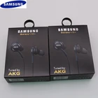 Наушники samsung AKG EO-IG955 3,5 мм с микрофоном, проводная гарнитура для смартфонов Samsung Galaxy s10, S9, S8, S7, S6, S5, S4, HUAWE