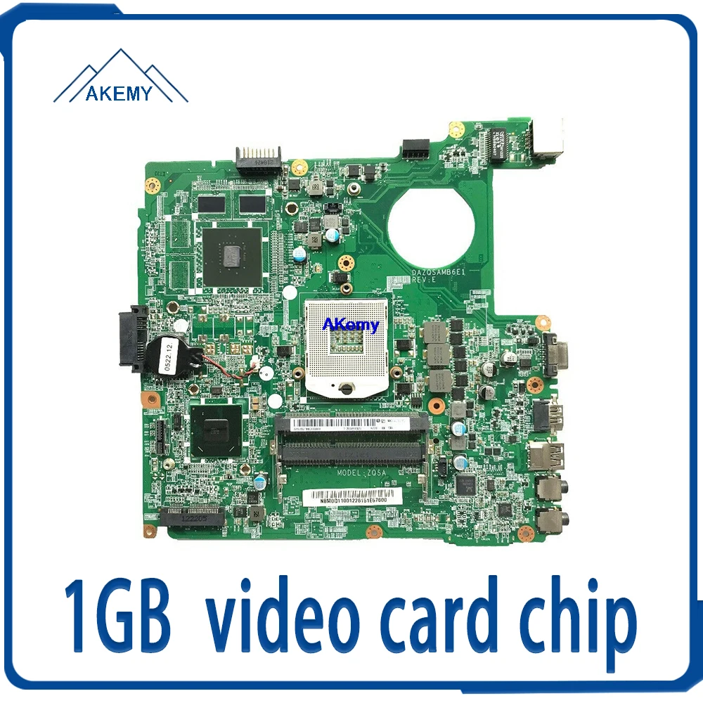 Материнская плата для ноутбука For Acer E1-431 E1-471 основная DAZQSAMB6F1 DAZQSAMB6E0 w/ 1GB чип