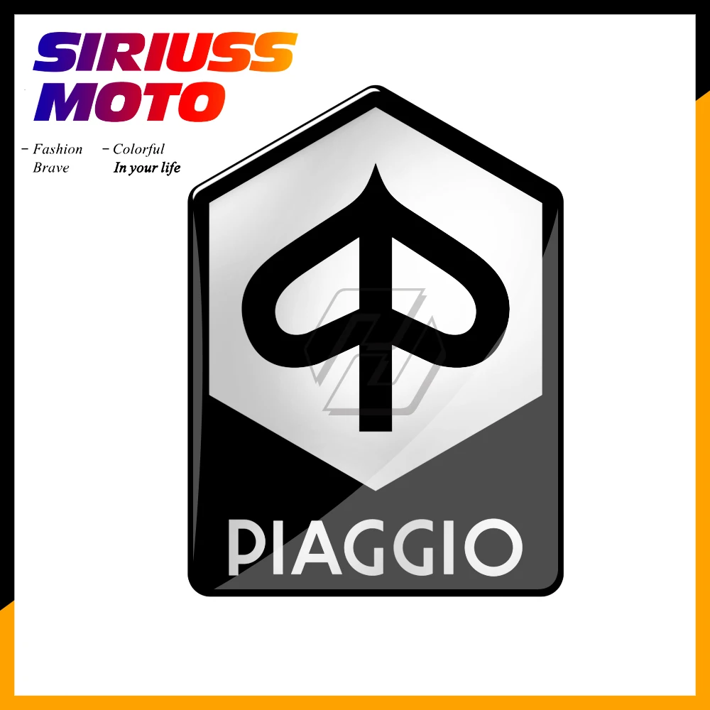 3D наклейка для мотоцикла чехол Piaggio Vespa Fly Medley MP3 MOTO GUZZI Liberty 150 наклеек|Наклейки и