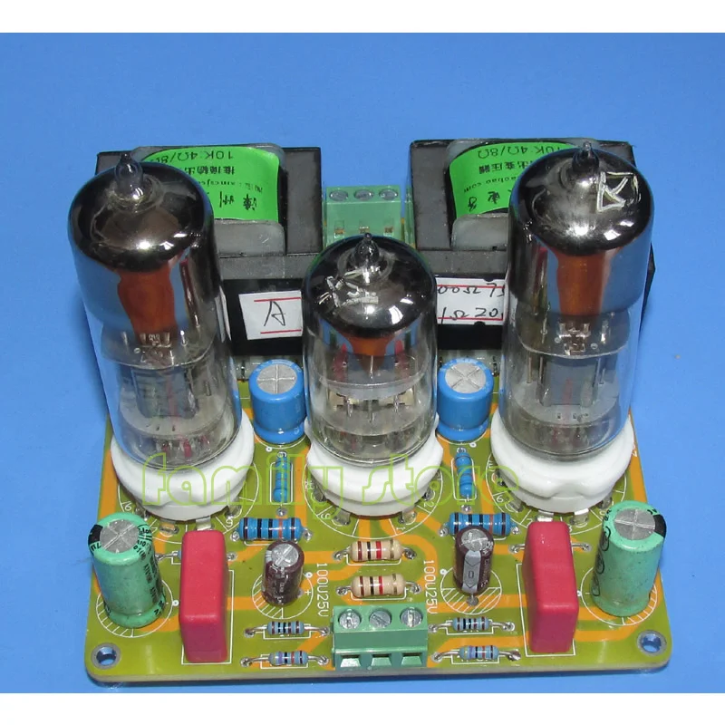 Сладкий голос! 6N1 пуш ап 6N6 трубка двухтактный небольшая плата усилителя мощности