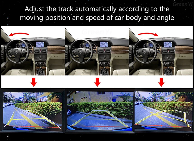 Новая динамическая Автомобильная камера заднего вида для Nissan Qashqai X-Trail Geniss Pathfinder Dualis Sunny 2011 Juke автомобильная парковочная камера