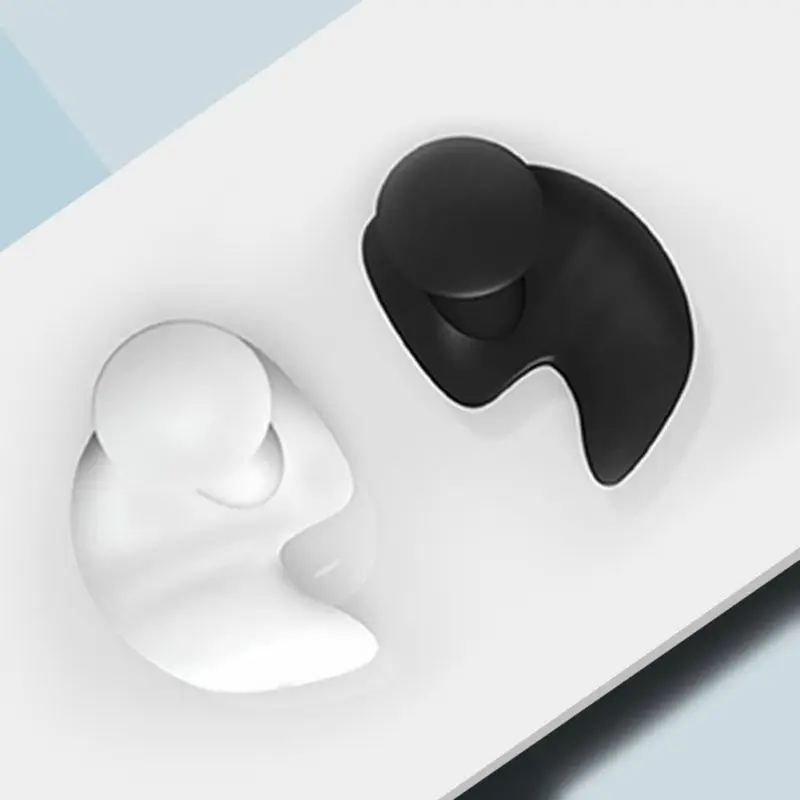 1 пара водонепроницаемые силиконовые беруши с шумоподавлением|Аксессуары для наушников| |