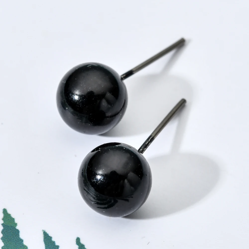 Серьги гвоздики с имитацией под жемчуг 12 пары/компл.|Серьги-гвоздики| |