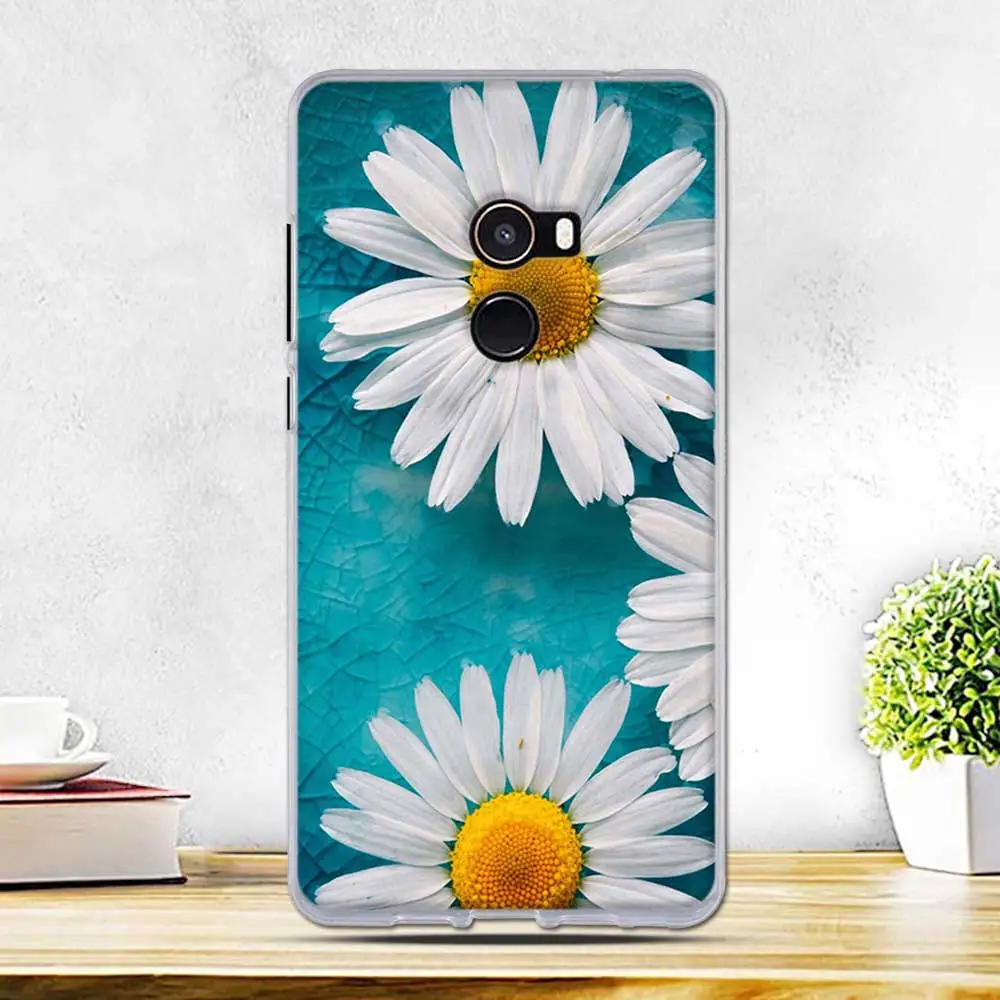 

Case For Xiaomi mi mix2 Case For Xiaomi mi mix 2 Case Silicone Scenery Flower Printed Cover For Xiaomi Mix Evo Phone Case Cover