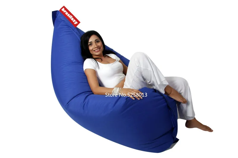 Темно синий водонепроницаемый диван кровать beanbag 420D с полихлорвиниловым