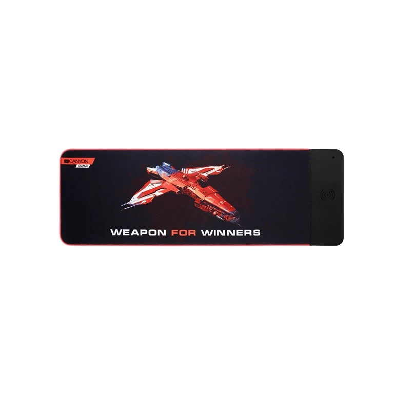 gaming mouse pad CANYON CND-CMPW7 accessories wireless fast charging function 90x30 sm | Mouse Pads