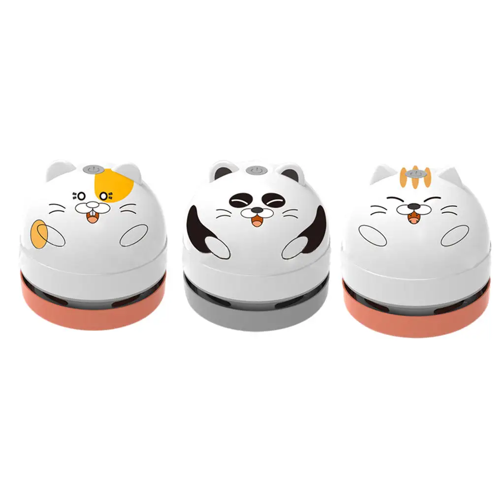 

Portable USB Rechargeable Mini Desktop Handheld Vacuum Cleaner Computer Keyboard Crumb Scrap Dust Crumb Sweeper