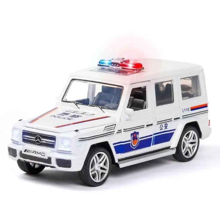 

1:32 игрушечный автомобиль G65, полиция, металлическая игрушка, сплав, автомобиль, игрушки, автомобили, модель автомобиля, игрушки для детей