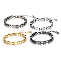 fate love male men motorcycle bike chain wristband bracelets high quality stainless steel foy boyfriend gift gs857934