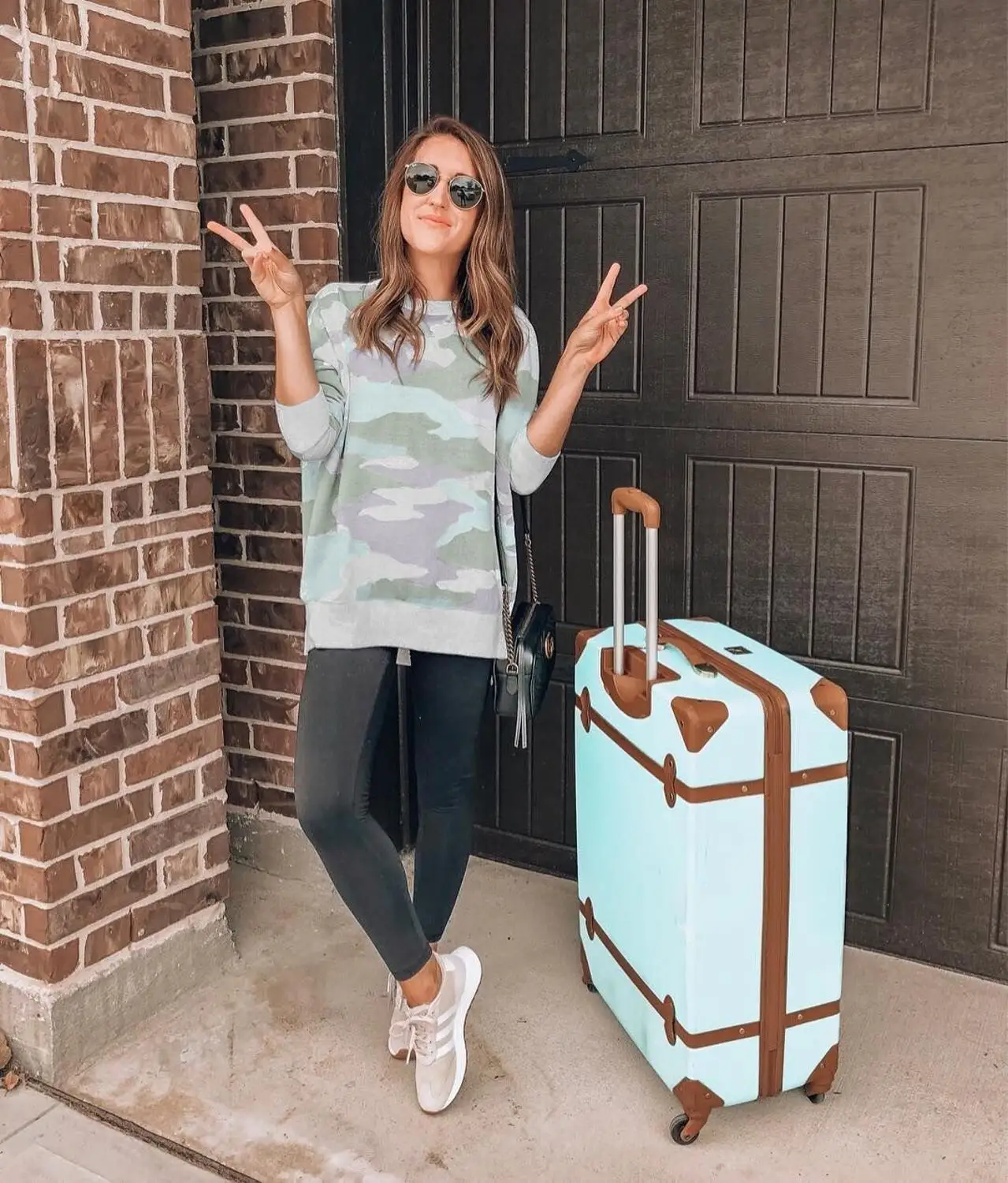 

5 Colour S-5XL Autumn winter round neck blouse Camouflage sweatshirt Women Oversized Long Sleeve Hoodie Tops Jumper Pullover