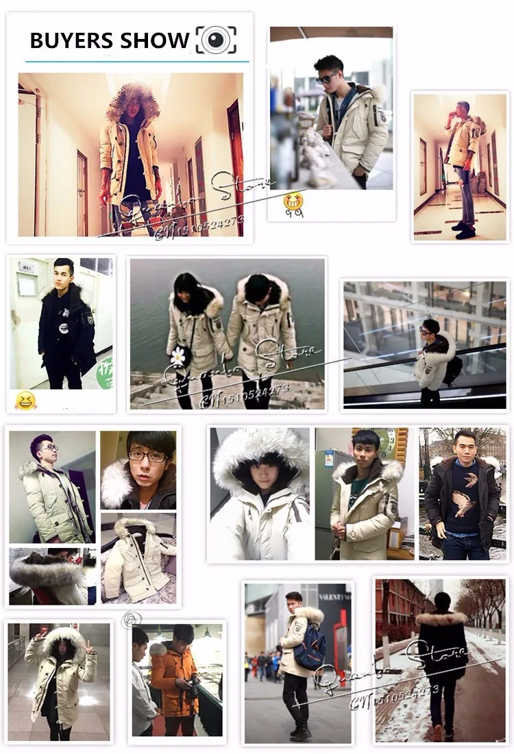 Новинка 2019 брендовая одежда куртки Толстая Теплая мужская пуховая куртка