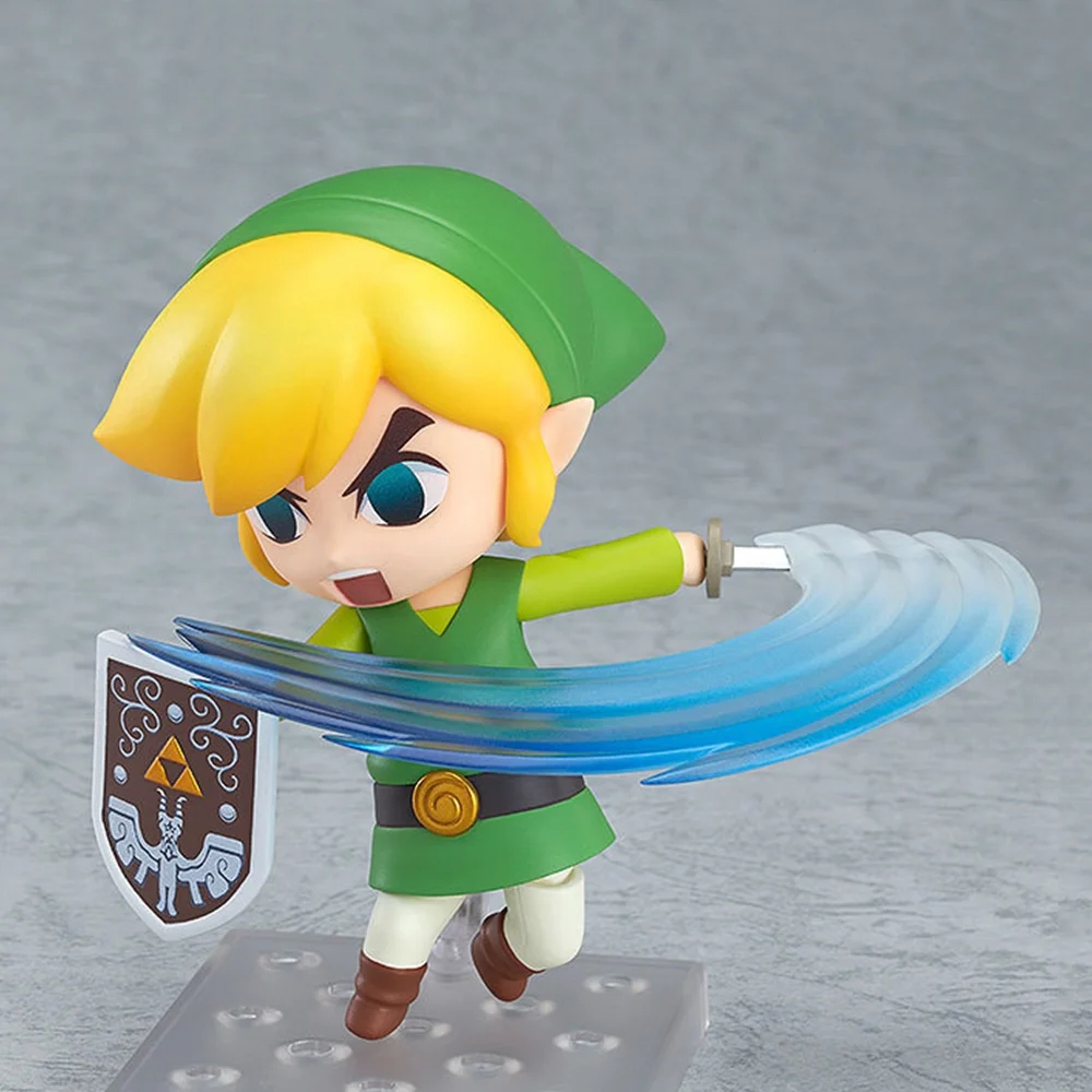 

Zelda Anime Figures #413 Link Majoras The Wink Waker Cute PVC Toys Action Figurals Changed Face Brinquedos Figma Model Juguetes