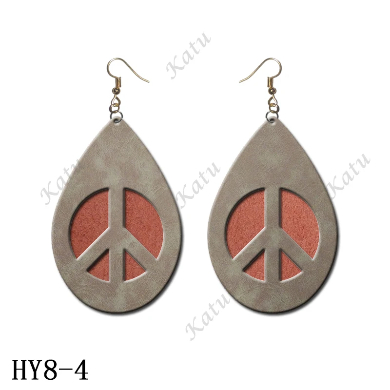 HY8-4 10 типов сережек(Размер: 2 дюйма/2,25 дюйма/2,5 дюйма/2,75 дюйма/3 дюйма) деревянные формы подходят для обычных высечных машин - Цвет: HY8-4