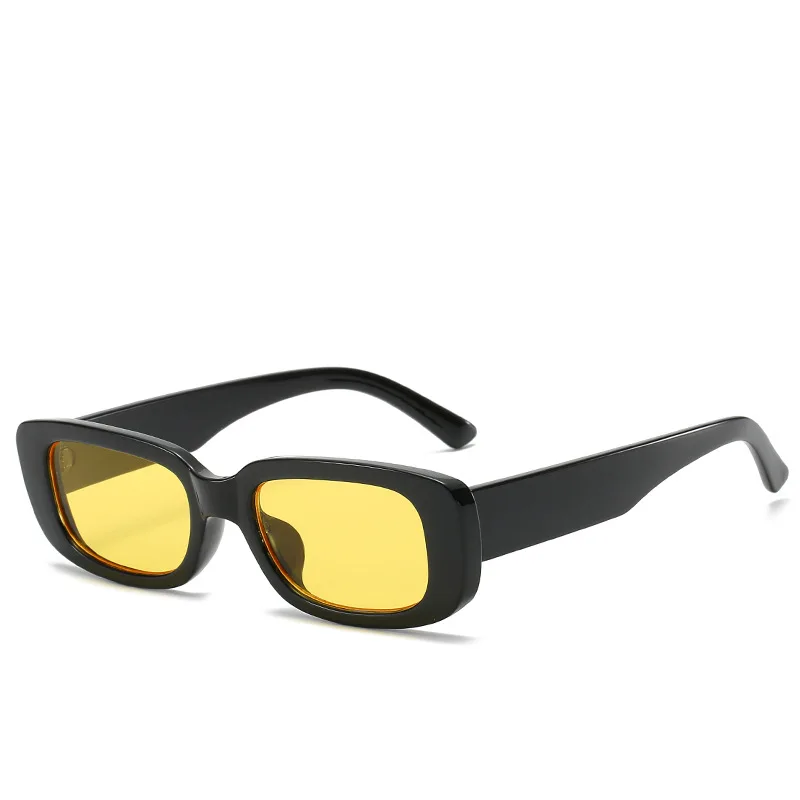 

2021 Square Lady Sunglasses Luxury Brand Travel Small Rectangle Sun Glasses Men and Women Eyeglasses Vintage Retro