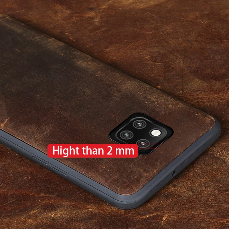 Чехол из воловьей кожи для телефона Huawei Mate 9 10 20 Pro P10 P20 P30 Lite чехол Crazy Horse Honor 8X