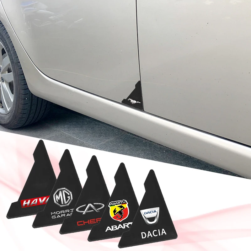 

2pcs Car Door Corner Anti-collision Protection Sticker for SAAB 93 95 Pantalla Vector Sport Hatch 93 Radio Din Auto Accessories