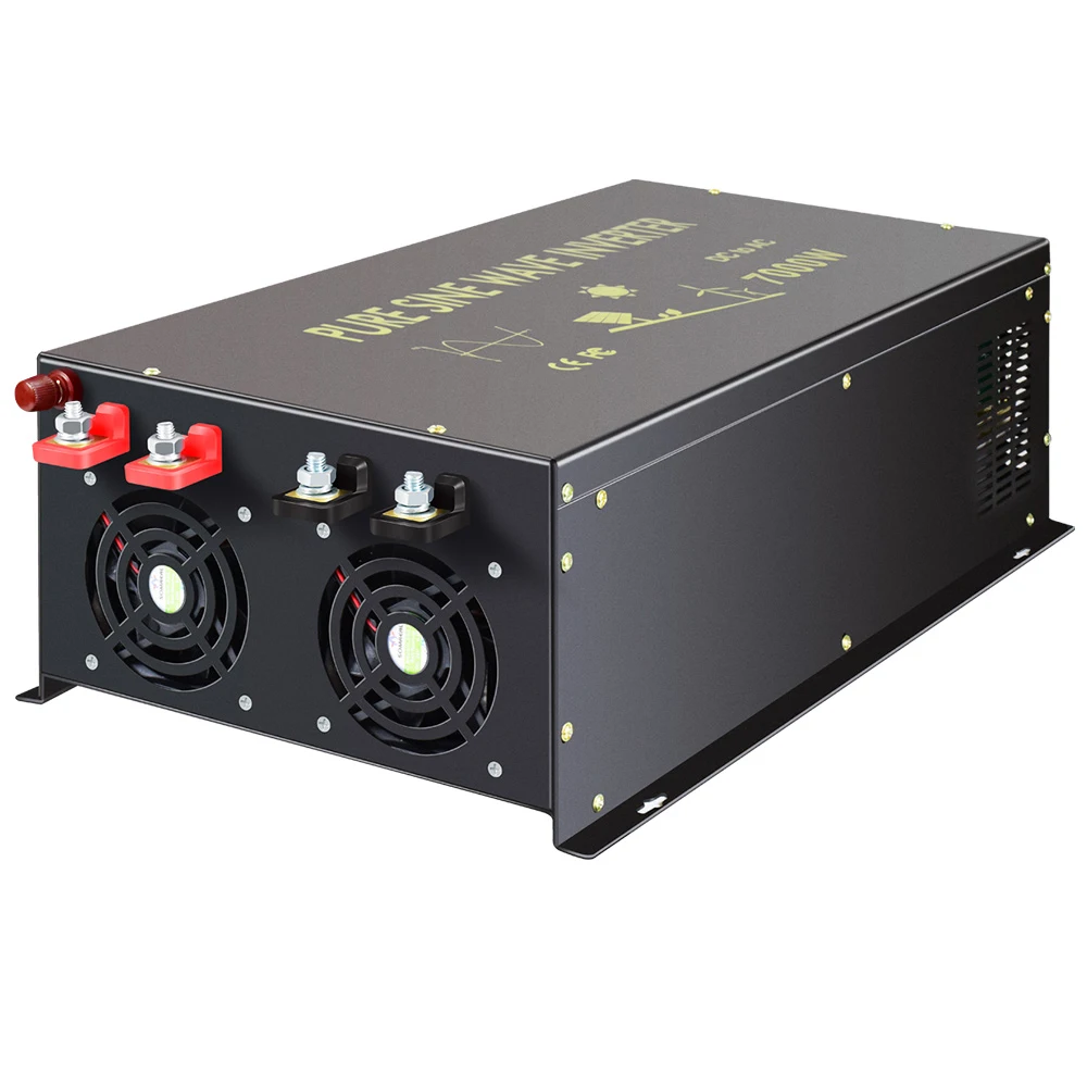 Инвертор немодулированного синусоидального сигнала 7000 Вт от 24 В до 220 инвертор