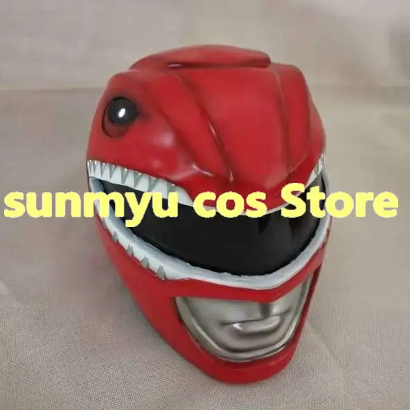 Kyoryu Sentai Zyuranger  Ranger White Red Blue Pink Green  Cosplay Custom Size Halloween helmet mask  resin material