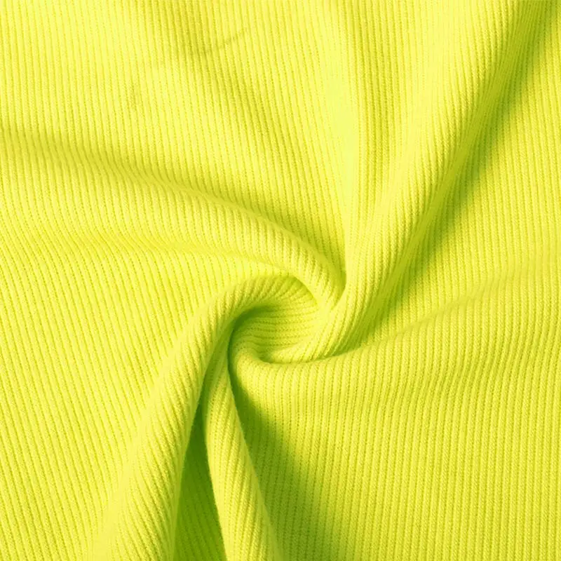 

All-Match Retro Women Slim Fashion Female Knitting Tops Summer Polyester Half High Collar Chic Knitting Pullover Fluorescence