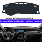 Внутренняя крышка приборной панели автомобиля для Infiniti QX50 II MK2 2018 2019 2020 2021, защита центральной консоли, коврик для приборной панели, Солнцезащитный ковер