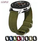 Ремешок в стиле НАТО для Samsung Galaxy Watch 4346 мм42 ммActive 2 Gear S3, нейлоновый браслет для Huawei watch GT 2 Amazfit Bip, 2022 мм