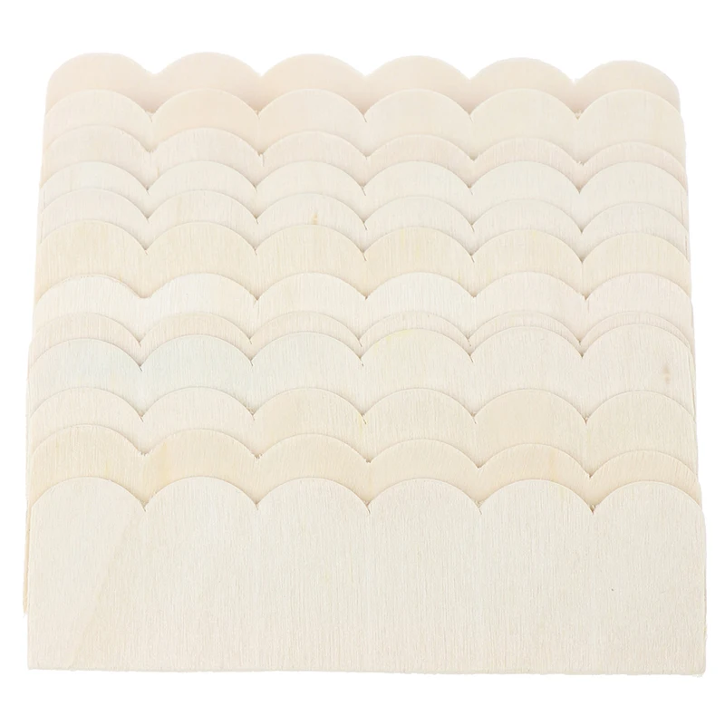 12 шт./пакет 1:12 аксессуары для миниатюрного кукольного домика Six roof Wooden Wood White Decorated