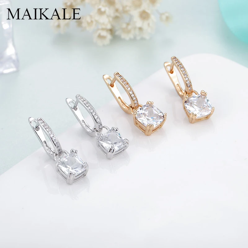 Женские романтичные серьги подвески MAIKALE популярные висячие