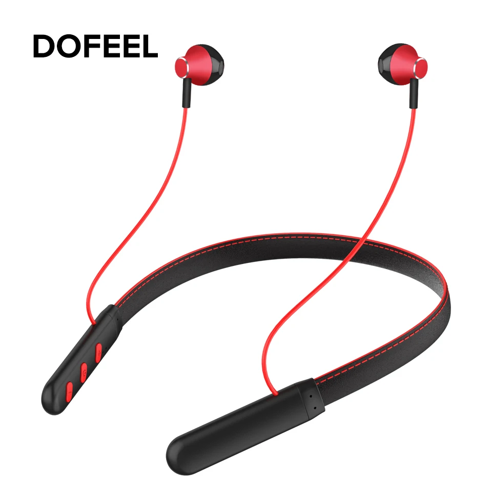 Беспроводные Bluetooth V5.0 наушники 6D с объемным звуком крючком/вкладышами спортивные